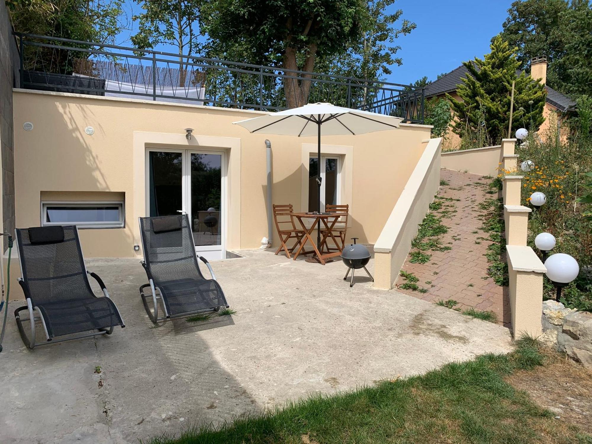 Maisonnette Cosy Bord De Seine 30Min Paris Carrières-sous-Poissy Exteriör bild